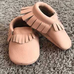 Leather Baby Moccasins